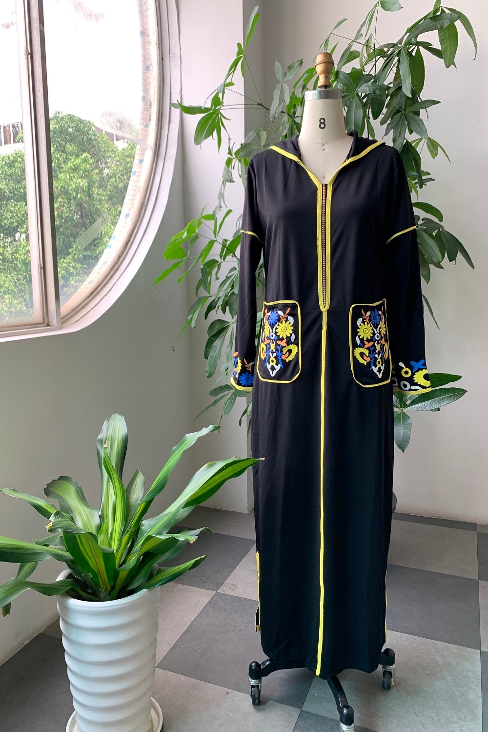 Women Long Dress Dubai Abaya Fashion Hijab