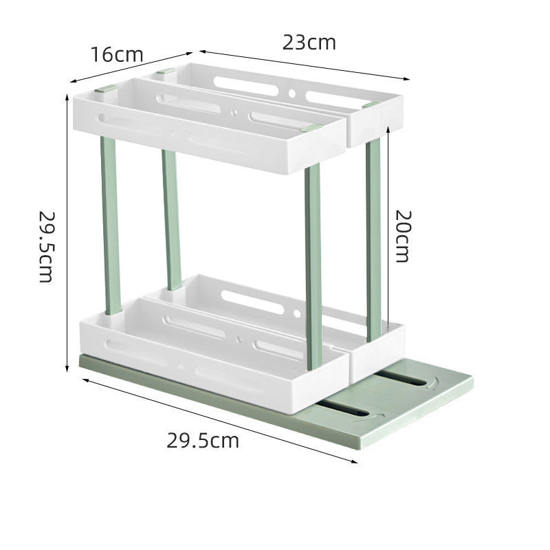 Kitchen Under Sink Drawer Type Spice Rack