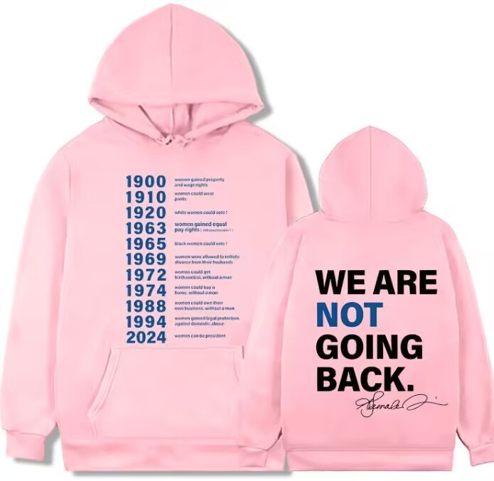 New European And American Letter Printed Hoodie