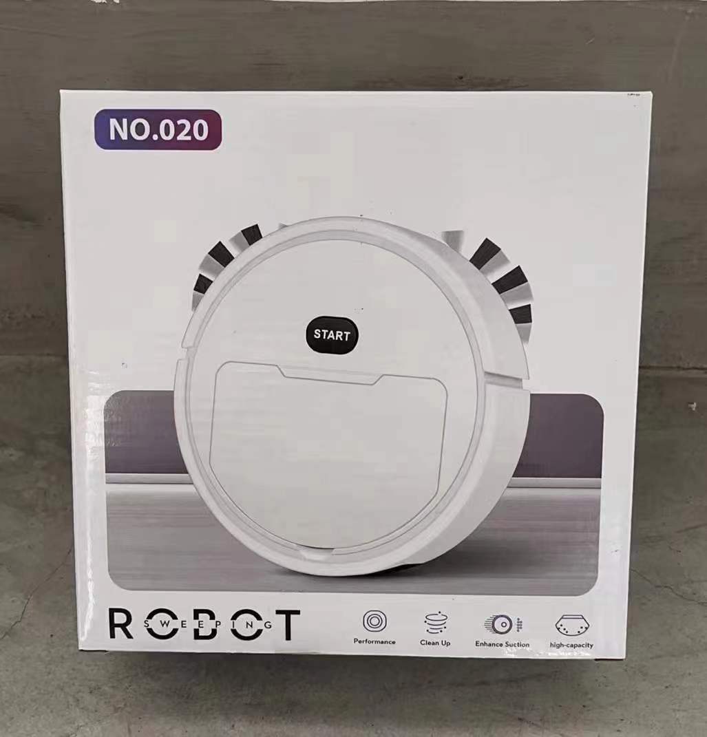 New Mini Intelligent Sweeping Robot Vacuum Cleaner Household Suction Sweeping Drag Three-in-one Factory Wholesale Will Sell Gifts