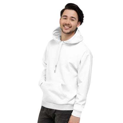 Unisex Hoodie .95% recycled polyester, 5% spandex.Soft cotton-feel fabric face