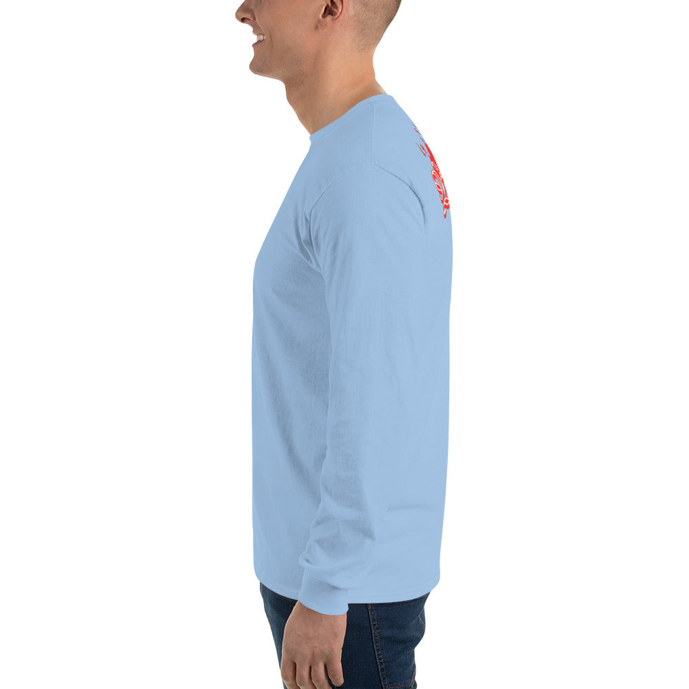 Premium Long Sleeve Shirt | 100% Combed &amp; Ring-Spun Cotton | Lightweight 4.2 oz Fabric&quot;