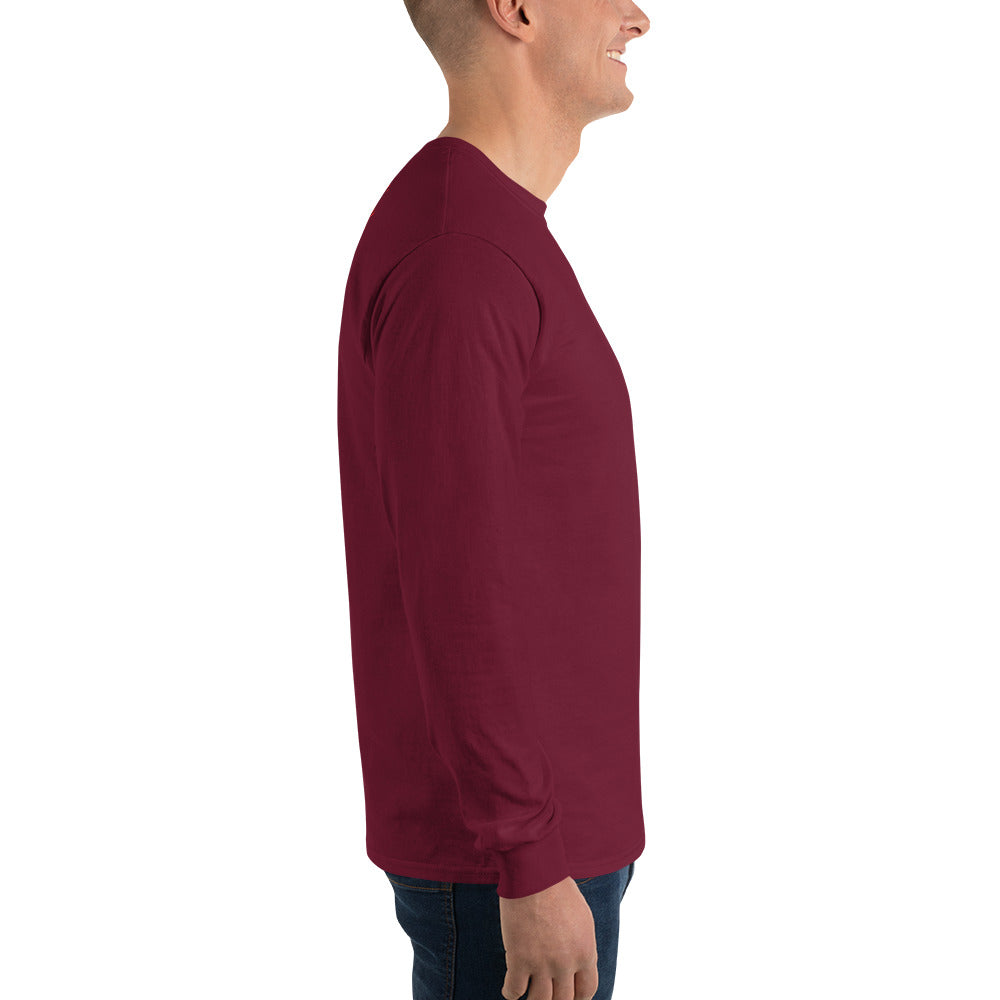 Premium Long Sleeve Shirt | 100% Combed &amp; Ring-Spun Cotton | Lightweight 4.2 oz Fabric&quot;