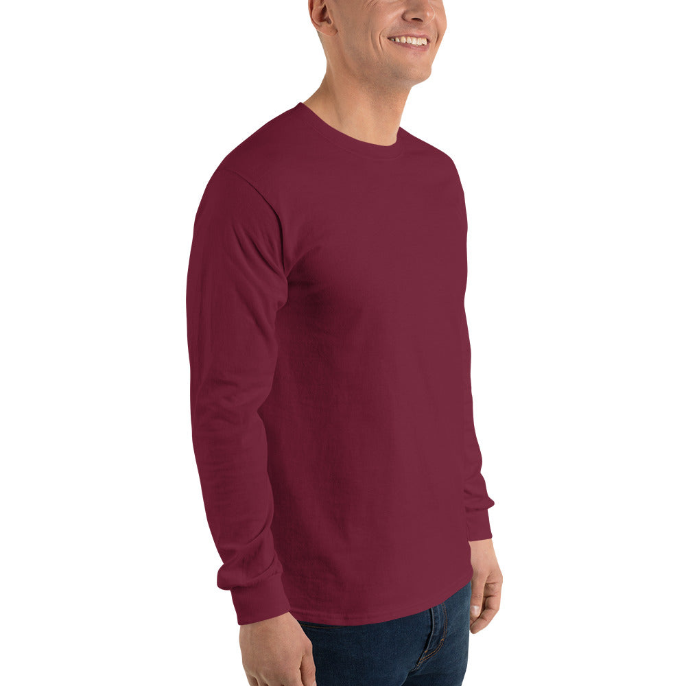 Premium Long Sleeve Shirt | 100% Combed &amp; Ring-Spun Cotton | Lightweight 4.2 oz Fabric&quot;