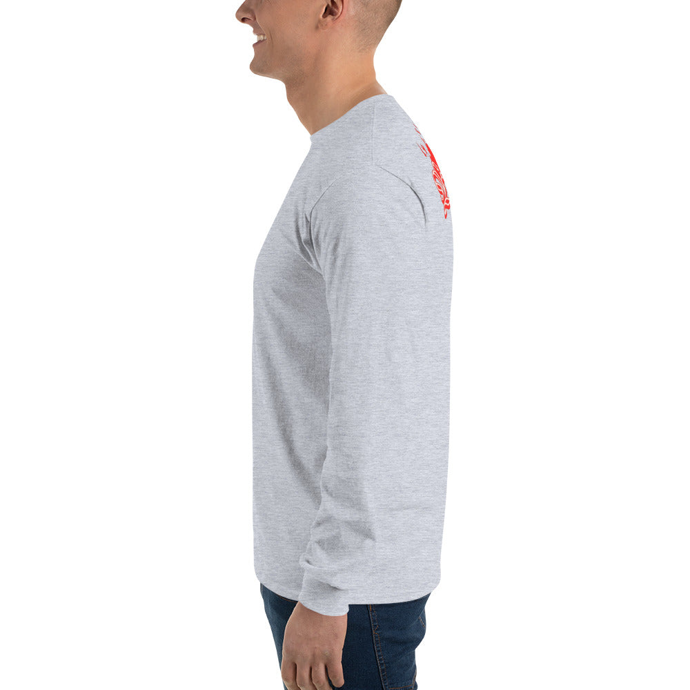 Premium Long Sleeve Shirt | 100% Combed &amp; Ring-Spun Cotton | Lightweight 4.2 oz Fabric&quot;