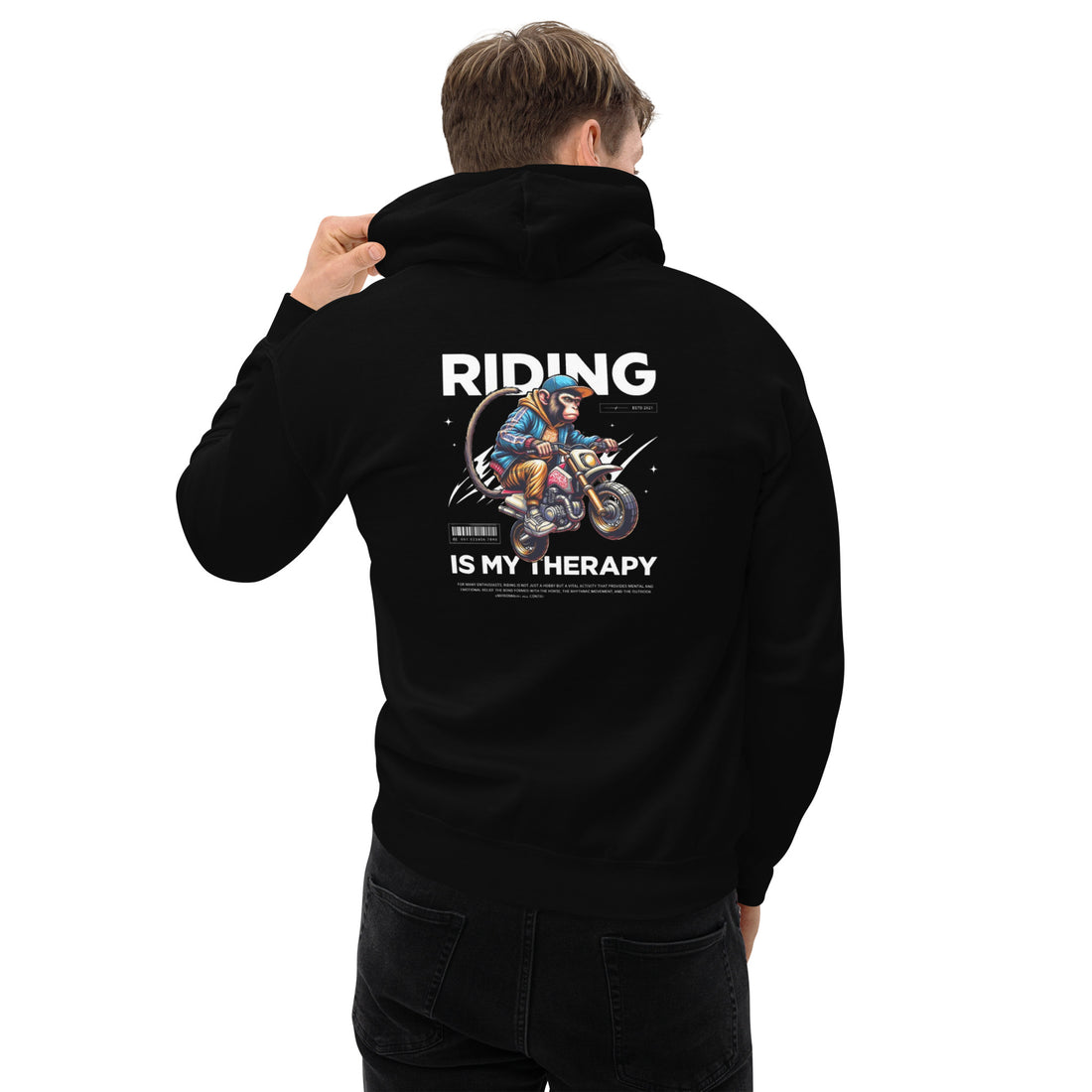 Unisex Hoodie .50% pre-shrunk cotton, 50% polyester.Fabric weight: 8.0 oz/yd² (271.25 g/m²).