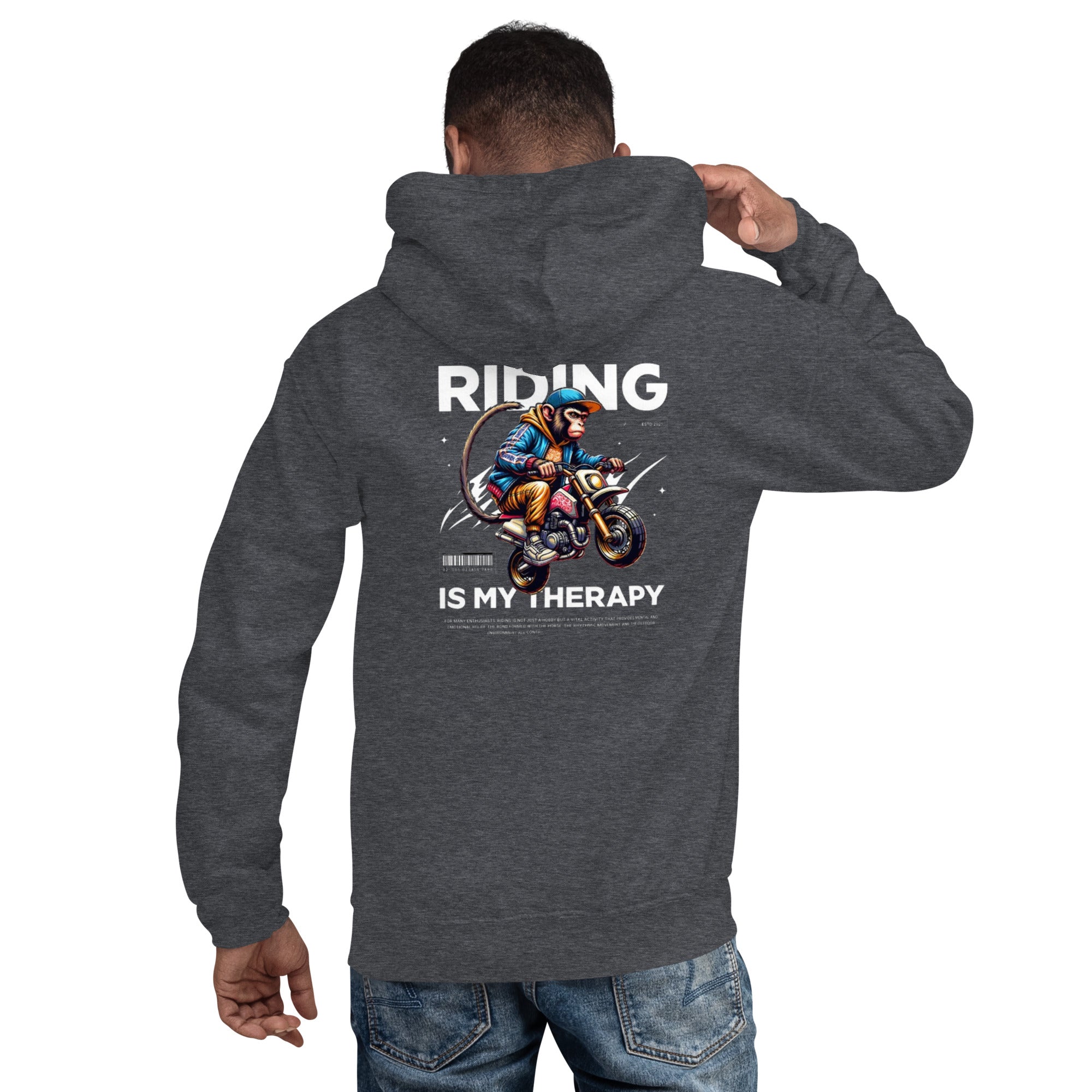 Unisex Hoodie 50% pre-shrunk cotton, 50% polyester.Fabric weight: 8.0 oz/yd² (271.25 g/m²).