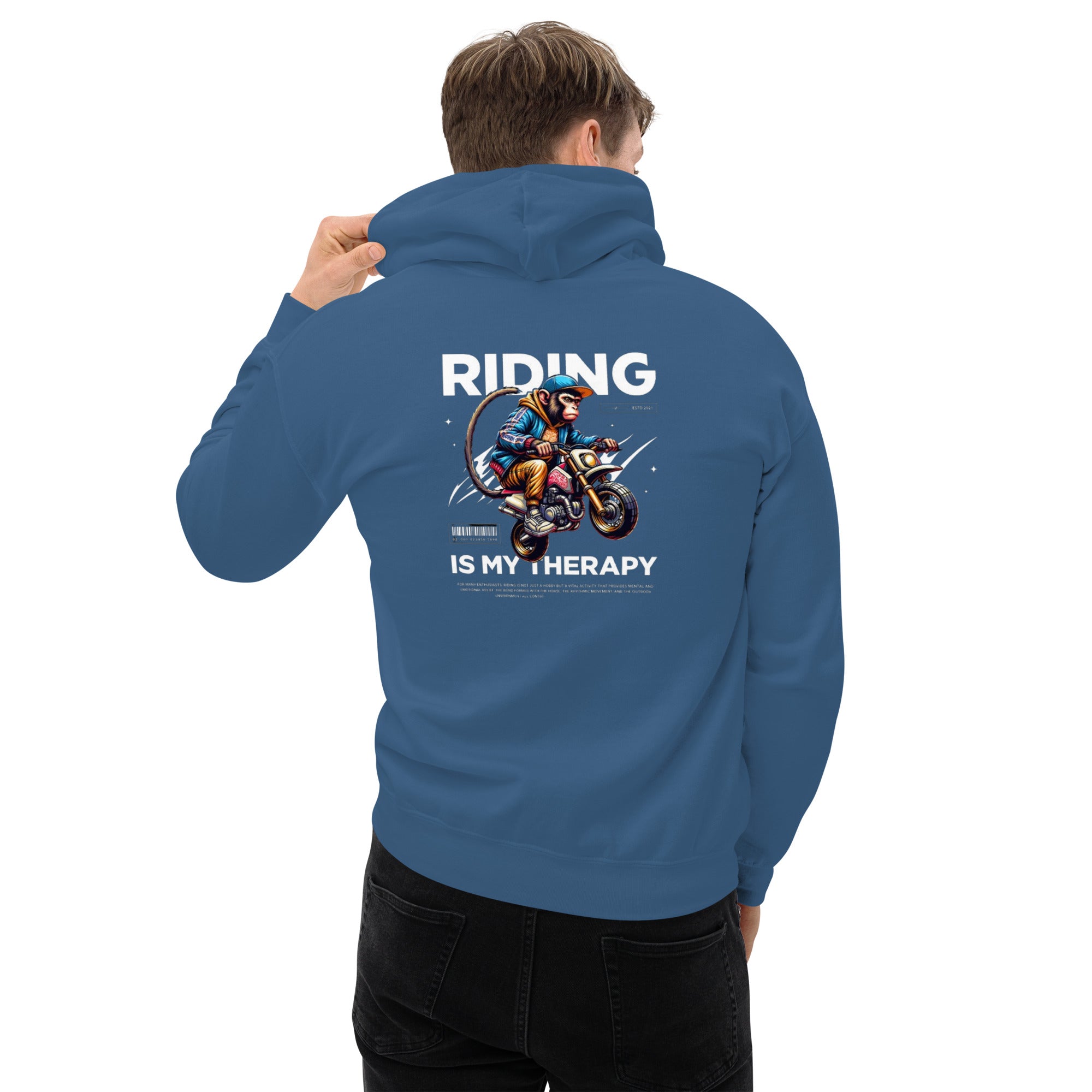 Unisex Hoodie .50% pre-shrunk cotton, 50% polyester.Fabric weight: 8.0 oz/yd² (271.25 g/m²).