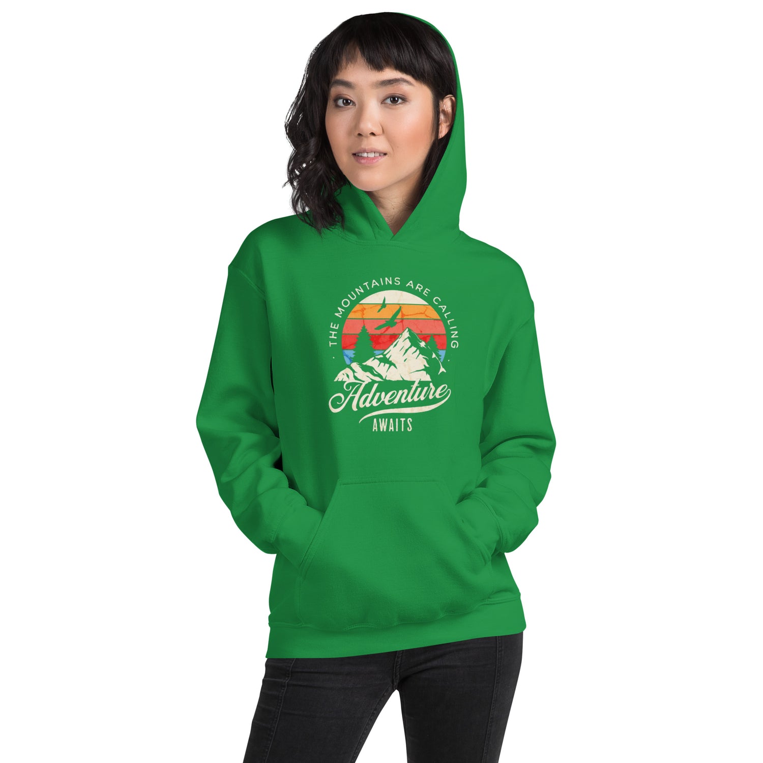 Unisex Hoodie.50% pre-shrunk cotton, 50% polyester.