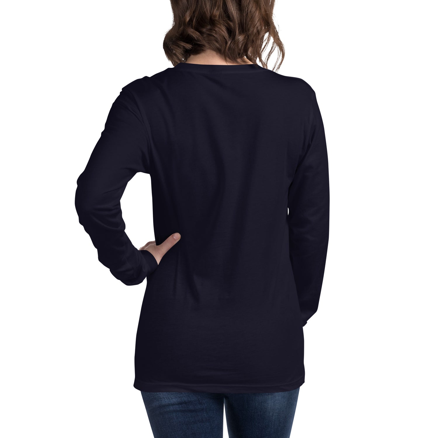 Unisex Long Sleeve Tee 100% airlume combed ring-spun cotton.