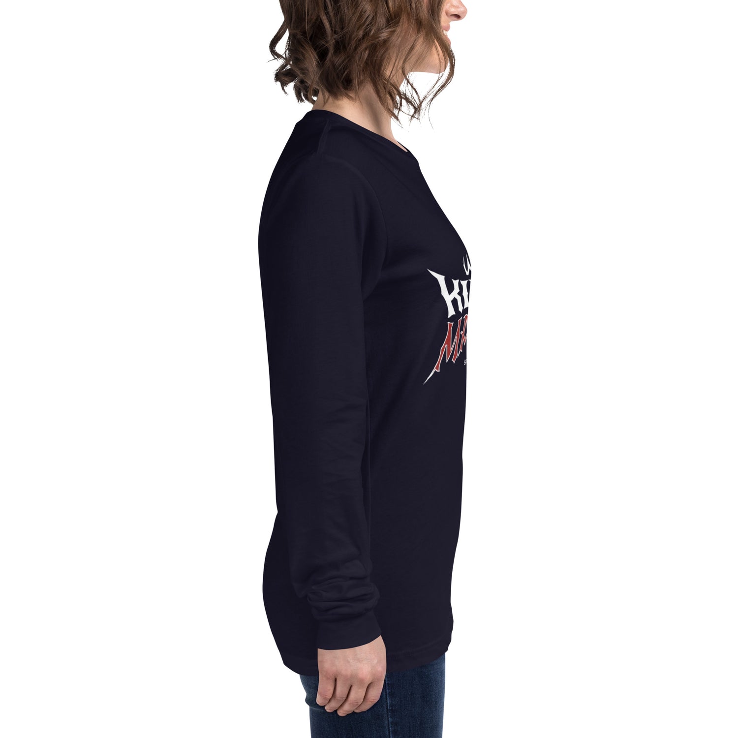 Unisex Long Sleeve Tee 100% airlume combed ring-spun cotton.