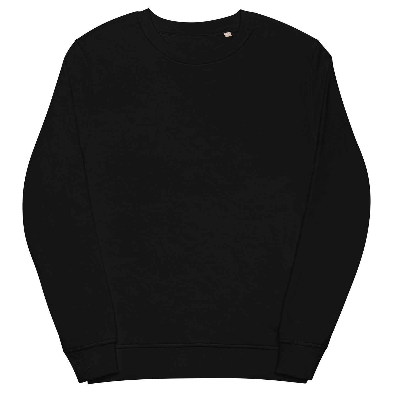 Unisex organic sweatshirt.80% organic cotton, 20% recycled polyester.100% organic cotton exte Frenchy terry knit .rior.