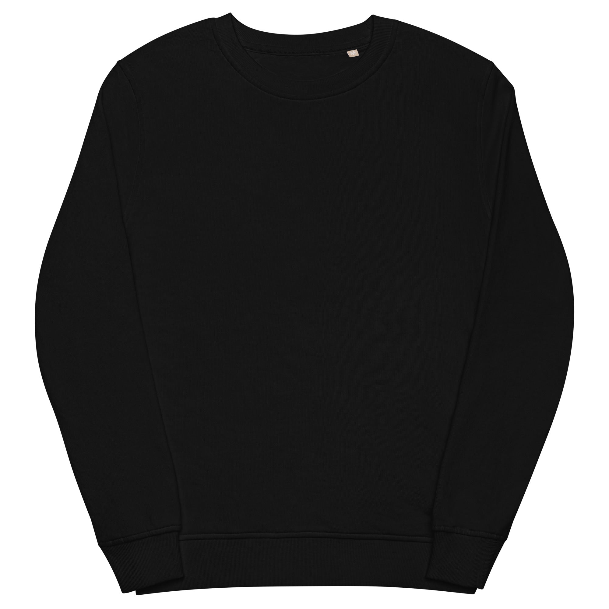 Unisex organic sweatshirt.80% organic cotton, 20% recycled polyester.100% organic cotton exte Frenchy terry knit .rior.