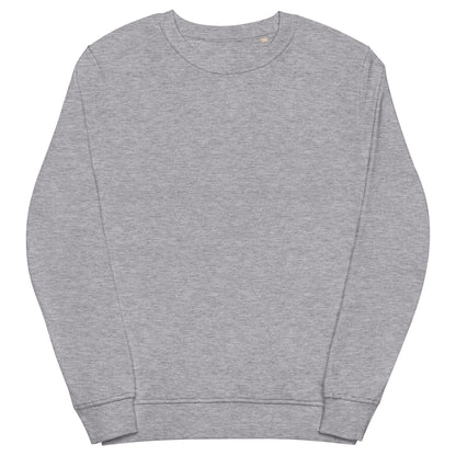 Unisex organic sweatshirt.80% organic cotton, 20% recycled polyester.100% organic cotton exte Frenchy terry knit .rior.