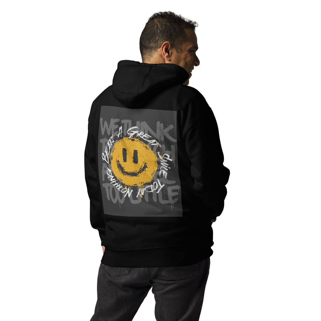 Unisex Hoodie .65% ring-spun cotton, 35% polyester.