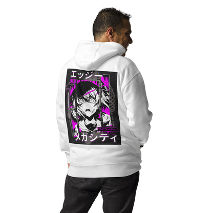 Unisex Hoodie 100% cotton face.65% ring-spun cotton, 35% polyester.