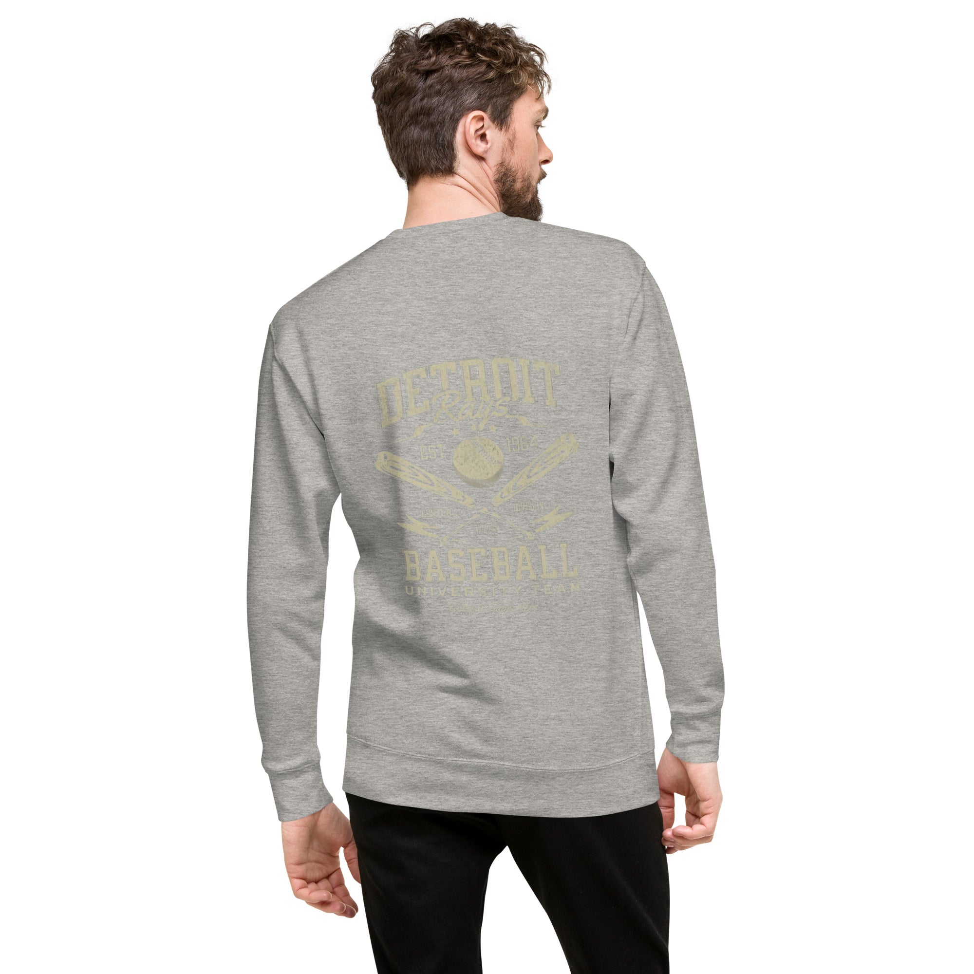 Unisex Premium Sweatshirt . 100% cotton face