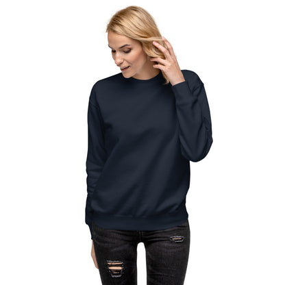 Unisex Premium Sweatshirt.100% cotton face. Fabric weight: 8.5 oz/y² (288.2 g/m²).