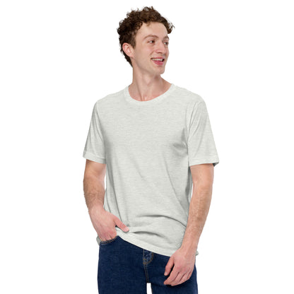 Unisex t-shirt 100% combed and ring-spun cotton (Heather colors contain polyester)