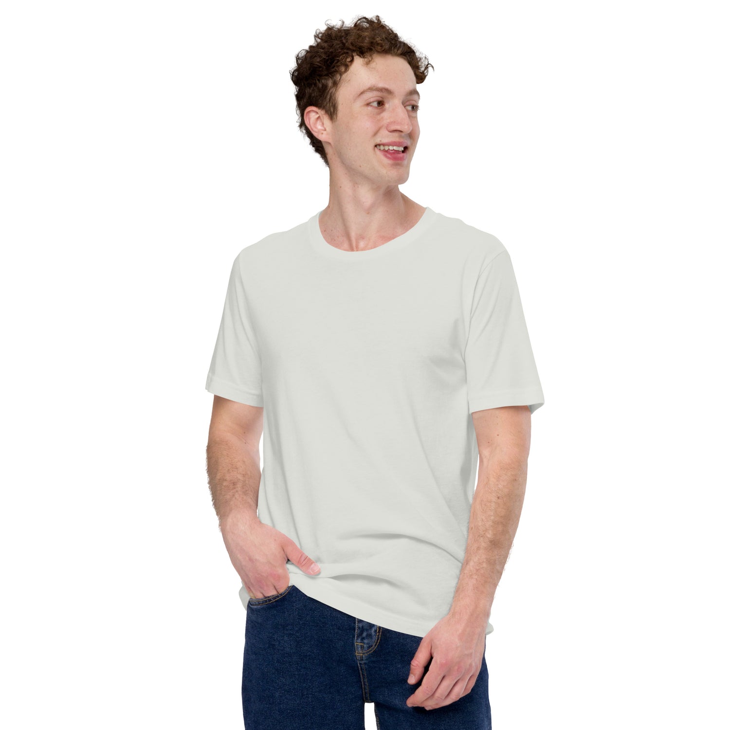 Unisex t-shirt 100% combed and ring-spun cotton (Heather colors contain polyester)